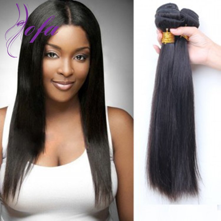 Silky And Tangle Free Remy Brazilian Virgin Mink Straight Hair Weft