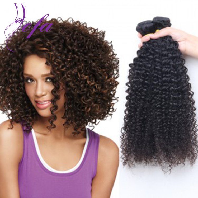 Discount Price Virgin Human Malaysian Kinky Curly Hair Extensions